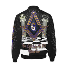Load image into Gallery viewer, "Let There Be Light" Quilted Bomber Jacket
