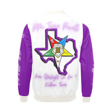 Load image into Gallery viewer, Purplicious OES Quilted Bomber