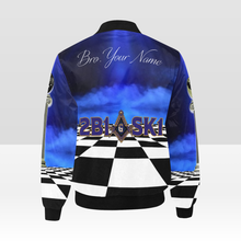 Load image into Gallery viewer, "2B1Ask1" Quilted Bomber Jacket