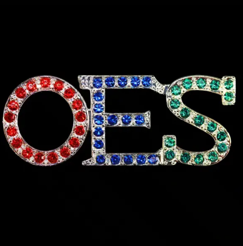 OES Brooch