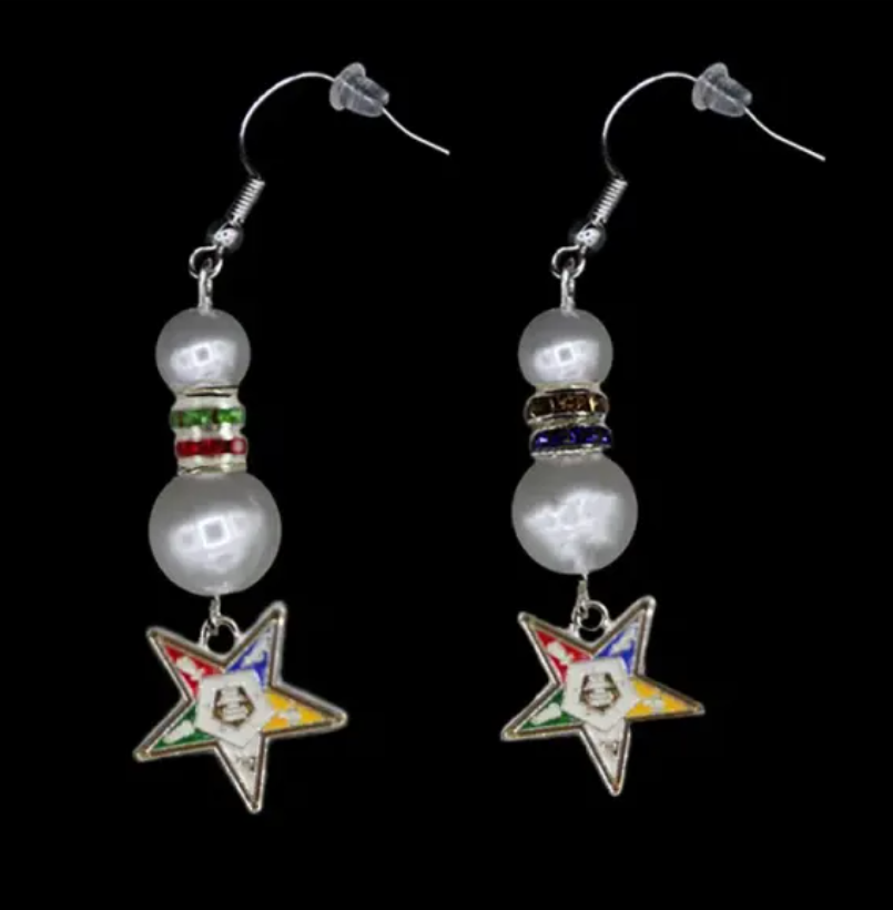 OES Earrings (Pearl)