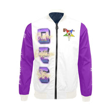 Load image into Gallery viewer, Purplicious OES Quilted Bomber
