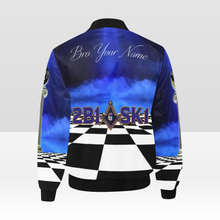 Load image into Gallery viewer, &quot;2B1Ask1&quot; Quilted Bomber Jacket
